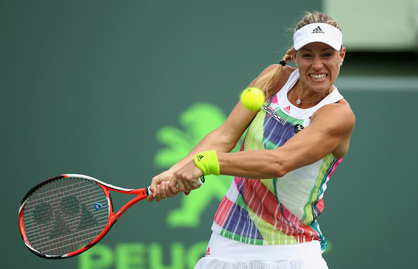 Kerber came up with some impressive shots to take the second set | Photo courtesy of: Clive Brunskill/Getty Images