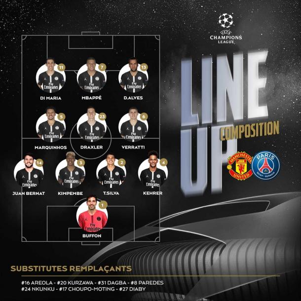 Twitter oficial del PSG.