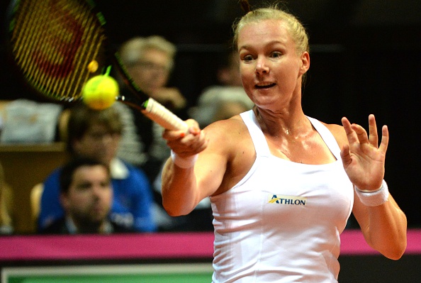 If Bertens continues with her big serves, it could be a problem for France | Photo: Jean-Francois Monier/Getty Images