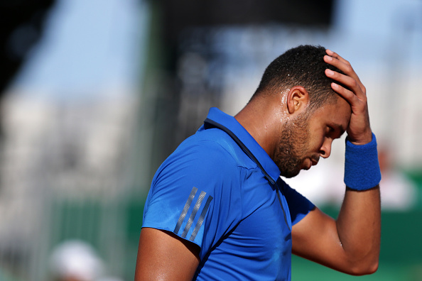 It was not happening for Tsonga | Photo: Jean Christophe Magnenet/Getty Images