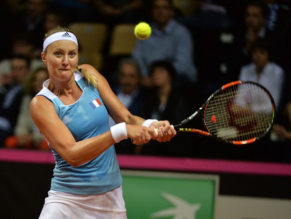 Mladenovic finds the break back | Photo: Jean-Francois Monier/Getty Images