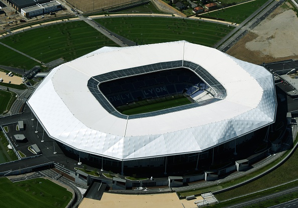 Exterior del nuevo feudo del Olympique de Lyon. // Foto: Getty Images
