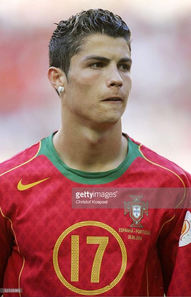 Cristiano Ronaldo no Euro 2004
