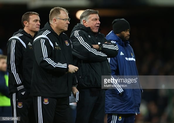 McDonald worked with Sam Allardyce at West Ham (photo: Getty Images)