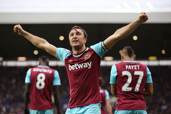 Mark Noble scored twice when the sides last met. | Image credit: Getty Images