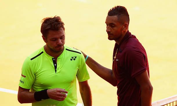 Stan Wawrinka and Nick Kyrgios, pictured in Madrid, will both be in action in Basel this year (Getty/Clive Brunskill)