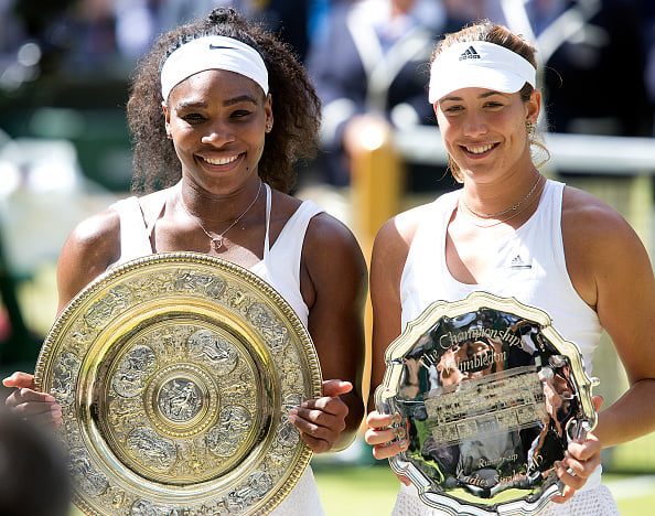 Serena won in straight sets during last year's Wimbledon final (photo:getty)