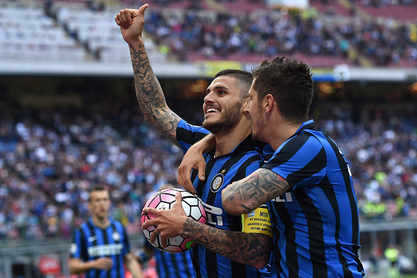 Icardi has notched 47 goals for Inter since joining in 2013 (photo:getty)