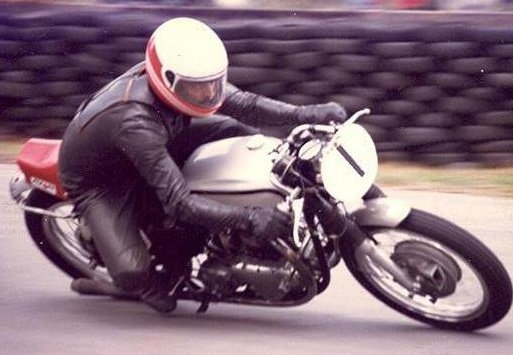 My Dad on his Norton 650ss - always number one in my eyes! 