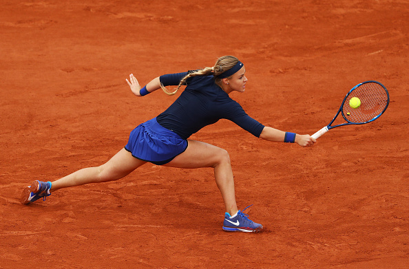 Schmiedlova's recent match was a little more positive | Photo: Julian Finney/Getty Images