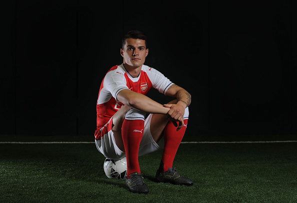 Xhaka signs for Arsenal. Photo: Getty Images