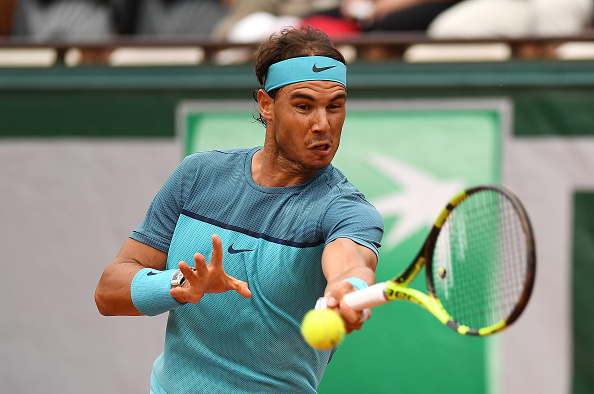 Nadal em ação em Roland Garros/ Foto: Dennis Grombkowski/ Getty Images