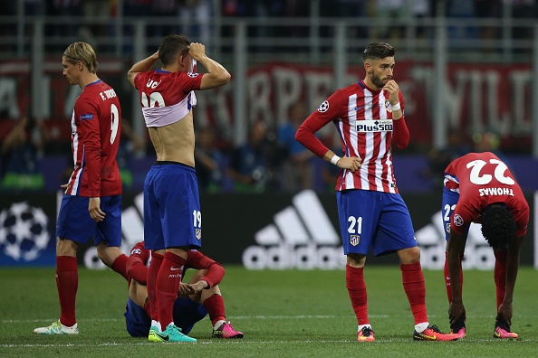 Atletico Madrid players | Photo: VI Images/Getty Images Sport