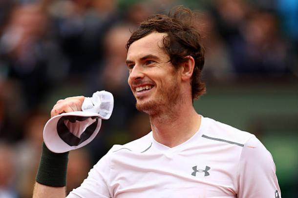 Andy Murray celebrates after beating Stan Wawrinka to make his first French Open final last year (Getty/Clive Brunskill)