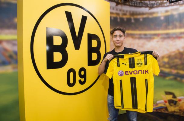 Emre Mor has recently signed for Borussia Dortmund (Photo: Getty Images)