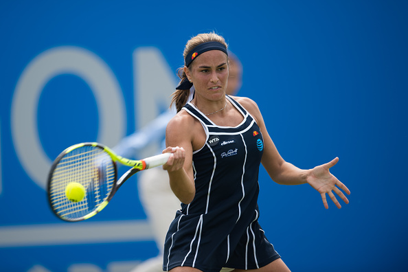 Puig needed a strong close to the first set after a quick 3-0 lead/Photo Source: Jon Buckle/Getty Images