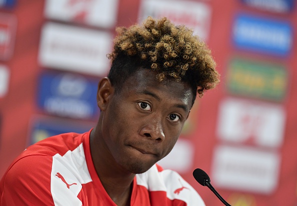 David Alaba will hope to be the difference for his country this time round, after a horror showing by them at Euro 2008. (Photo: TOBIAS SCHWARZ/AFP/Getty Images)