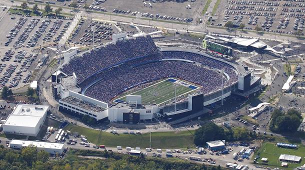 Foto del New Era Field desde arriba. Fuente: Buffalo News