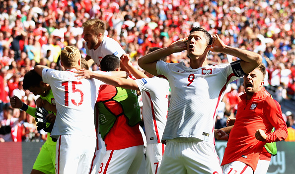 Like Ronaldo has with Portugal, Lewandowski has led Poland as a captain not as a star man this summer. (Photo: Lars Baron/Getty Images)