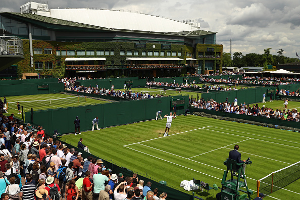 Karlovic's big serving was impeccable on both tiebreaks. (Photo: Julian Finney/Getty Images)