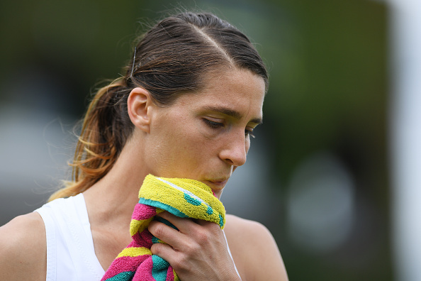 Petkovic was unable to stir trouble throughout the went entire match. Photo credit: Shaun Botterill/Getty Images.