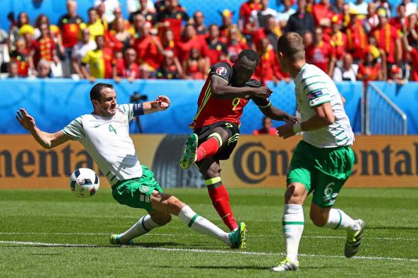 Lukaku opened the scoring with a sublime finish just after the break (Photo: Getty Images)