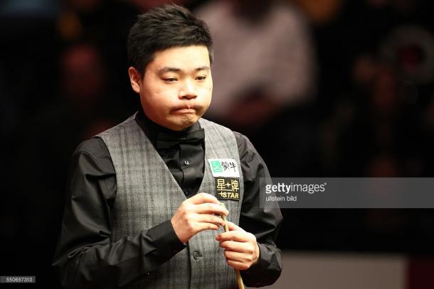 Ding is the last Asian player left standing oncemore (photo: Getty Images)