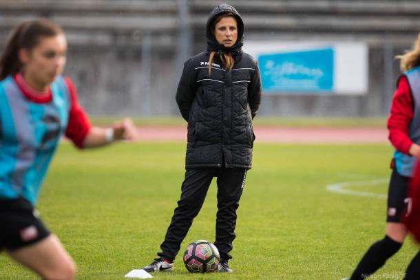 Sarah M'Barek will be hoping that her investment in youth pays off | Source: Nelson Fatagraf-coeursdefoot.fr