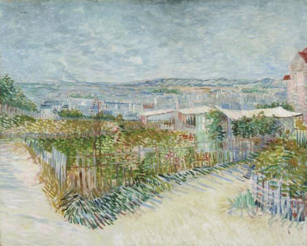 Vincent van Gogh, Montmartre: derrière le Moulin de la Galette, 1887. Van Gogh Museum Amsterdam
