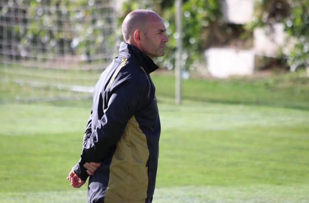Paco Jémez durante un entrenamiento | Fotografía: Gema Paz (VAVEL)