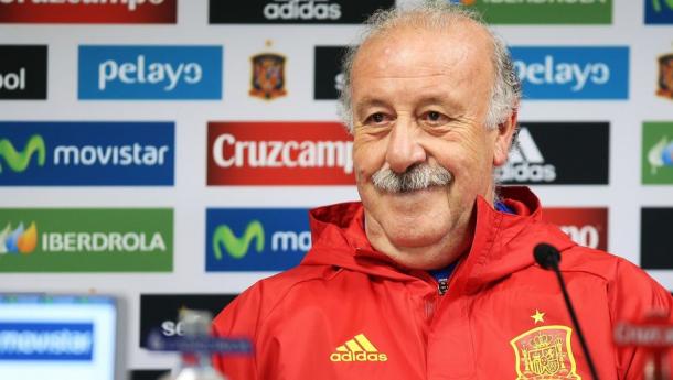 Vicente del  Bosque looking for his third consecutive European Championship. Photo: 90Min