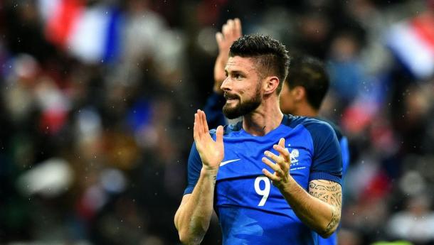 Olivier Giroud has scored three goals at Euro 2016 | Photo: Zimbio