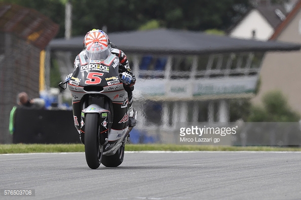 Zarco pushing for points in Germany - Getty images