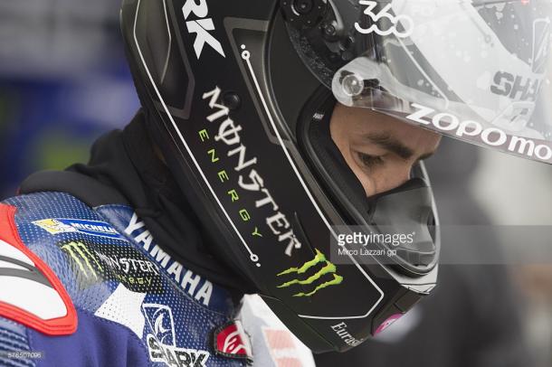 Lorenzo preparing to go out on track - Getty Images
