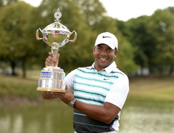 Jhonattan Vegas won his second career PGA Tour event at the RBC Canadian Open this year/Photo: Eric Bolte/USA Today Sports