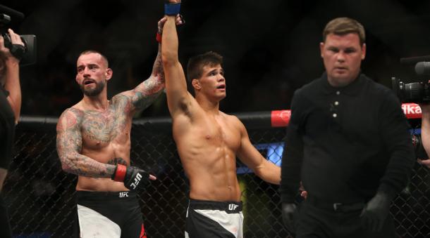 CM Punk was beaten by Mickey Gall at UFC 203 (image: Fella)