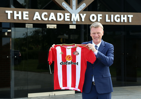 David Moyes is unveiled as the new Sunderland manager. (Photo: Ian Horrocks/Sunderland AFC via Getty Images)