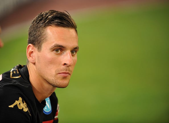 Milik was present as Napoli faced Nice | Photo: Francesco Pecoraro/Getty Images