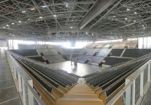 Interior del Madrid Arena. Foto: Asobal.