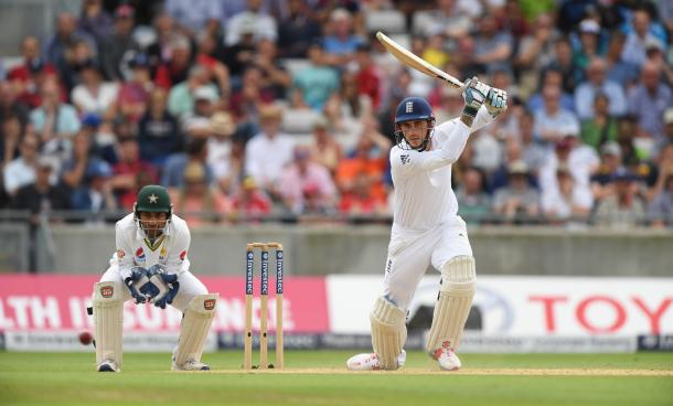 Alex Hales earned a much-needed unbeaten half-century (photo: Getty Images)