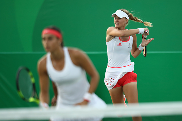 French duo force a third set | Photo: Julian Finney/Getty Images