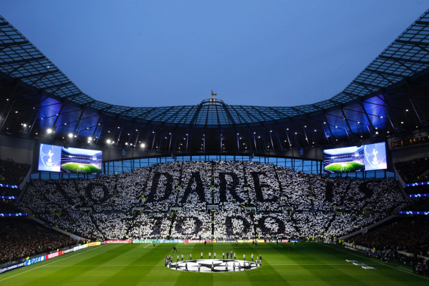 El estadio del Tottenham / foto: Twitter oficial Tottenham