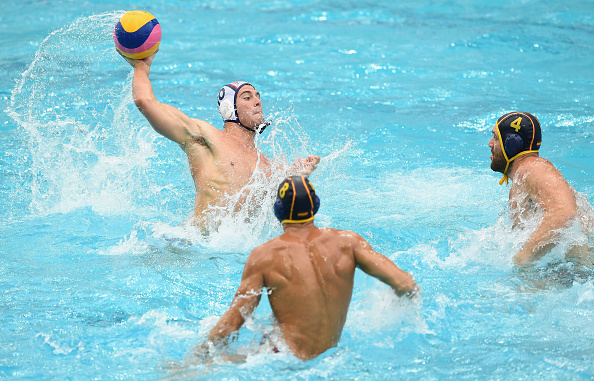 USA and Spain played a hard match. Photo:Getty/Quinn Rooney