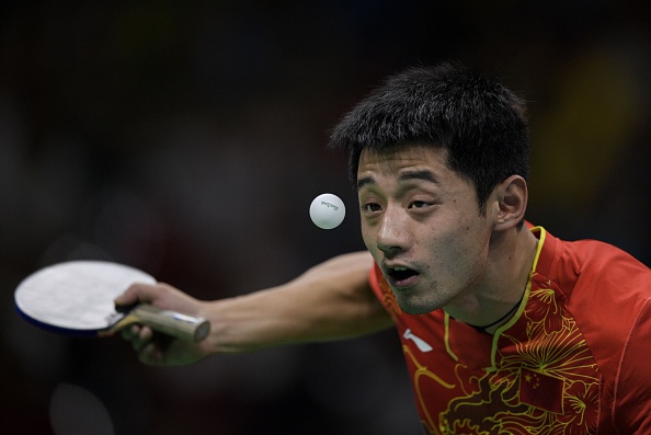 Zhang starts strong | Photo: Juan Mabromata/Getty Images