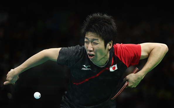 Mizutani asking all the questions now | Photo: Lars Baron/Getty Images