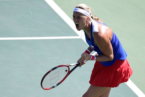 Kvitova is the two-time defending champion in New Haven. Photo credit: Javier Soriano/Getty Images.