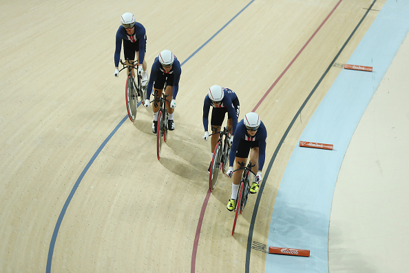 GB pursuit team outclassed the world champions the USA (photo:getty)