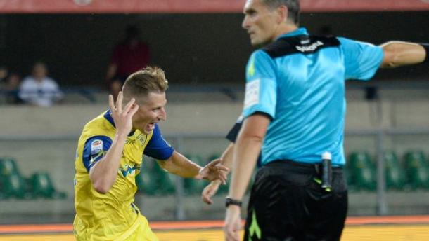 Birsa celebrates one of his two against Inter | Photo: siol.net