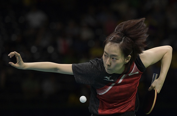 Ishikawa takes control of the match | Photo: Juan Mabromata/Getty Images