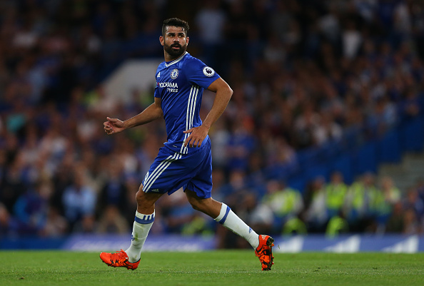 Diego Costa in action during Chelsea's 2-1 win over West Ham | Photo: Getty Images